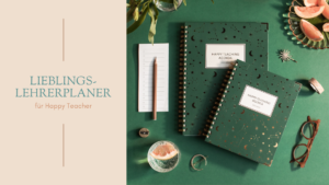 Happy Teaching-Agenda, Lehreragenda 23/24, Unterrichtsmaterial, Lehrermaterial, Lehrerplaner, Unterrichtsplaner, Lehrergeschenk, Agenda,