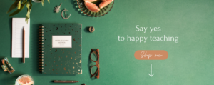 Happy Teaching-Agenda, Lehreragenda 23/24, Unterrichtsmaterial, Lehrermaterial, Lehrerplaner, Unterrichtsplaner, Lehrergeschenk, Agenda,