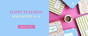 Lehreragenda 25/26, Lehrerkalender 25/26, Lehrergeschenke, Lehrermaterial, Unterrichtsmaterial, Lehrerleben, Happy Teaching Agenda 25/26, Unterrichtsplaner 25/26