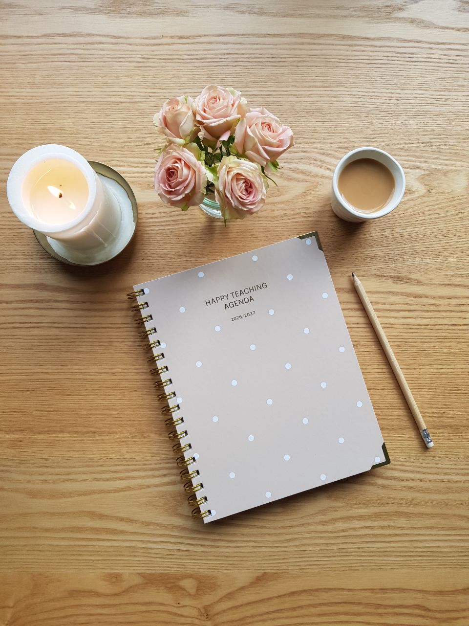 Happy Teaching Agenda 26/27, Lehreragenda 26/27, Lehrerplaner 26/27, Unterrichtsplaner, Lehrergeschenke, Lehrerleben, Lehrermaterial