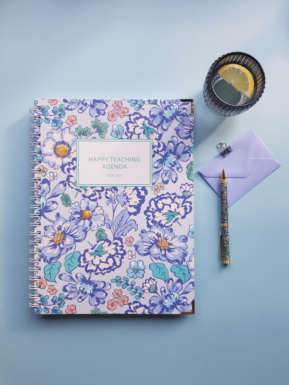 Happy Teaching Agenda 26/27, Lehreragenda 26/27, Lehrerplaner 26/27, Unterrichtsplaner, Lehrergeschenke, Lehrerleben, Lehrermaterial